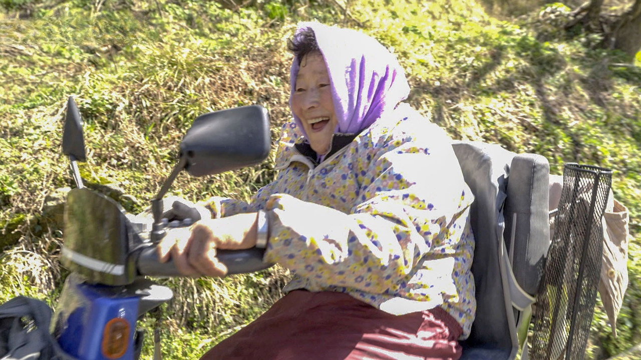 Grandma's Hands Reap Nature's Bounty