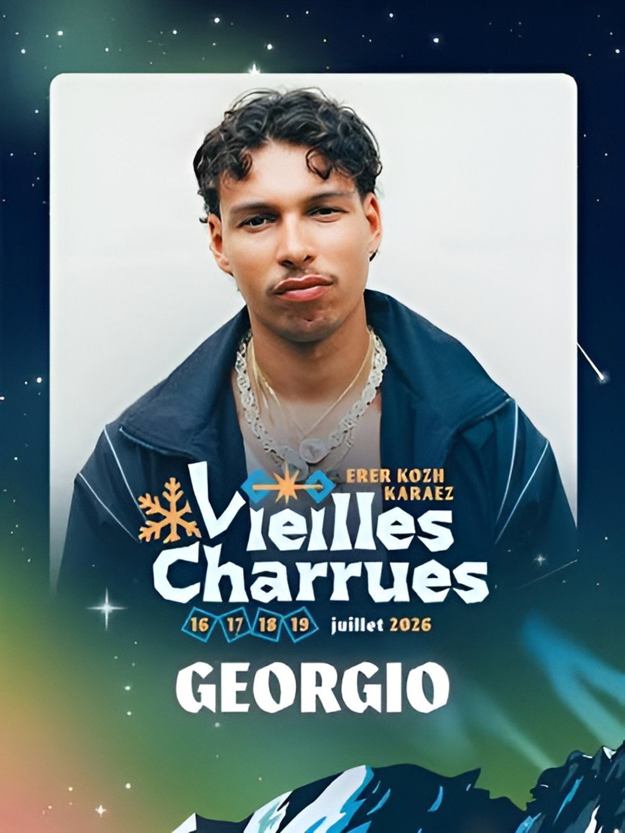 Georgio en concert aux Vieilles Charrues 2026