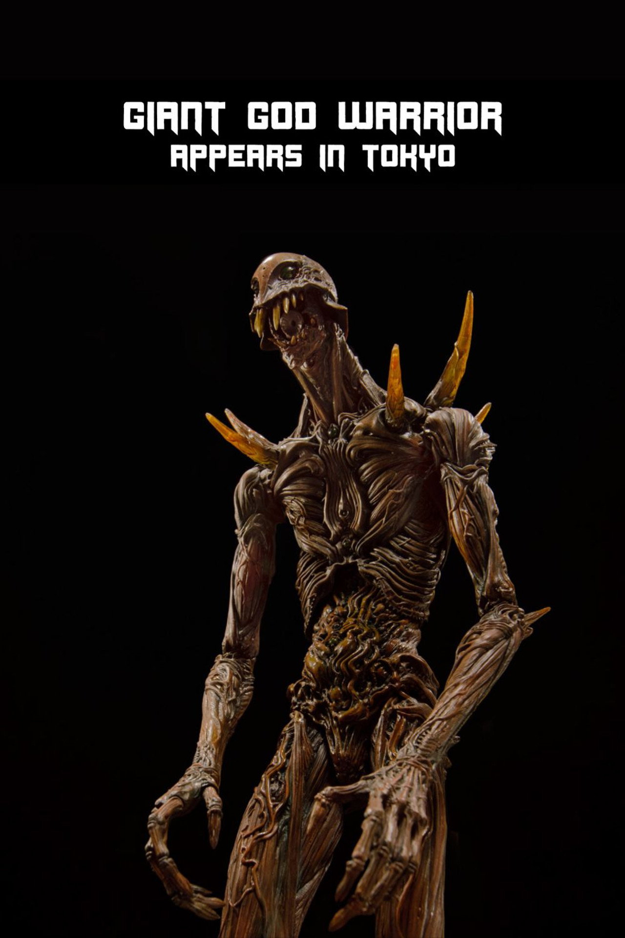 Giant God Warrior Appears in Tokyo