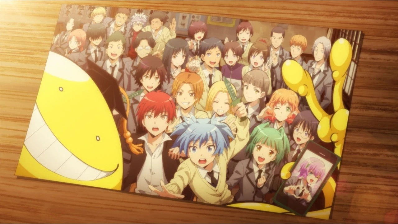 backdrop Assassination Classroom the Movie: Everyone's Time