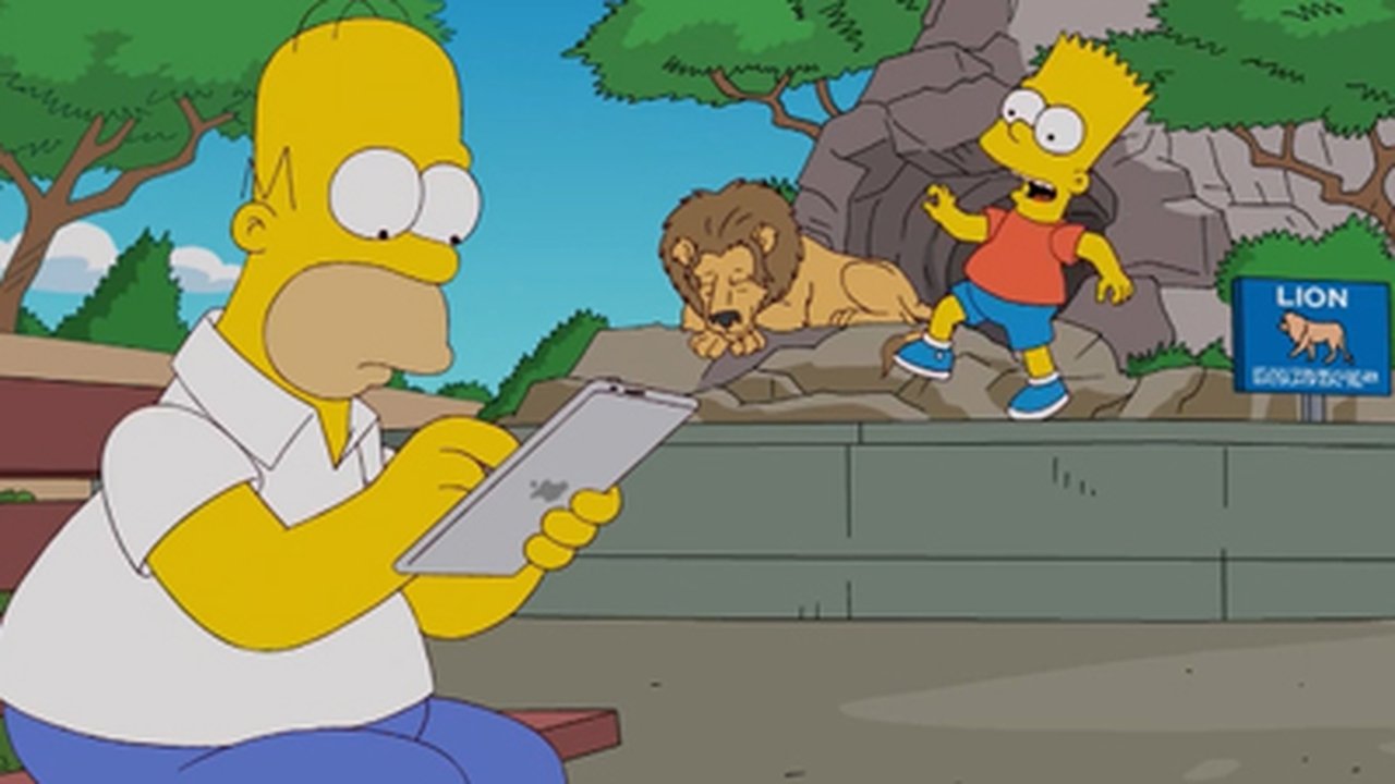 Escena de Un árbol crece en Springfield