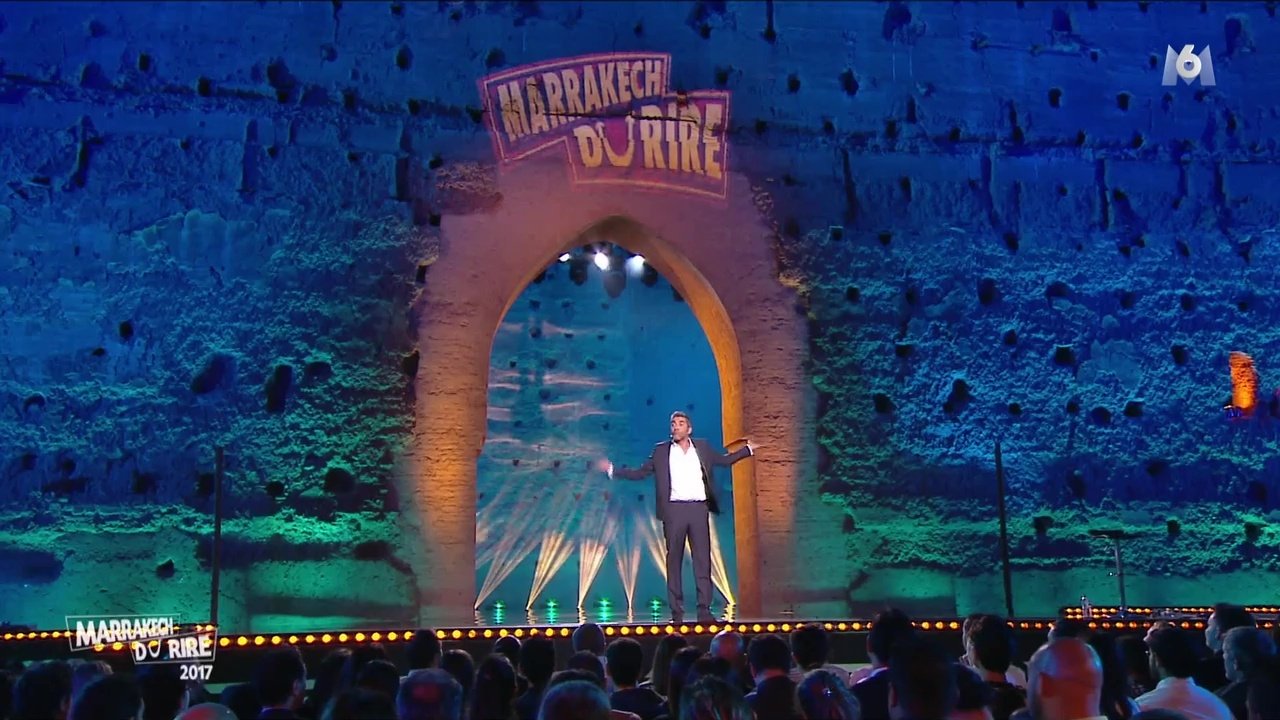 Jamel et ses amis au Marrakech du rire 2017 backdrop