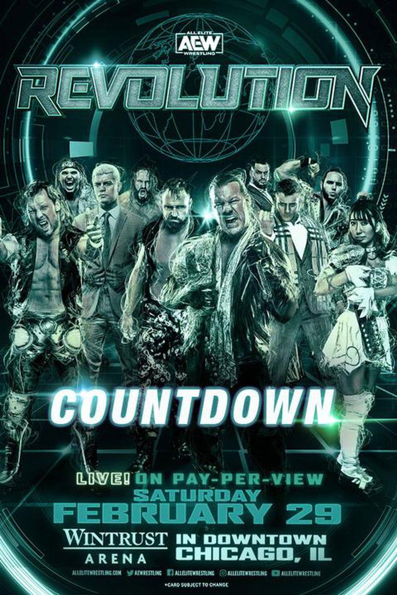 AEW Revolution 2020: Countdown