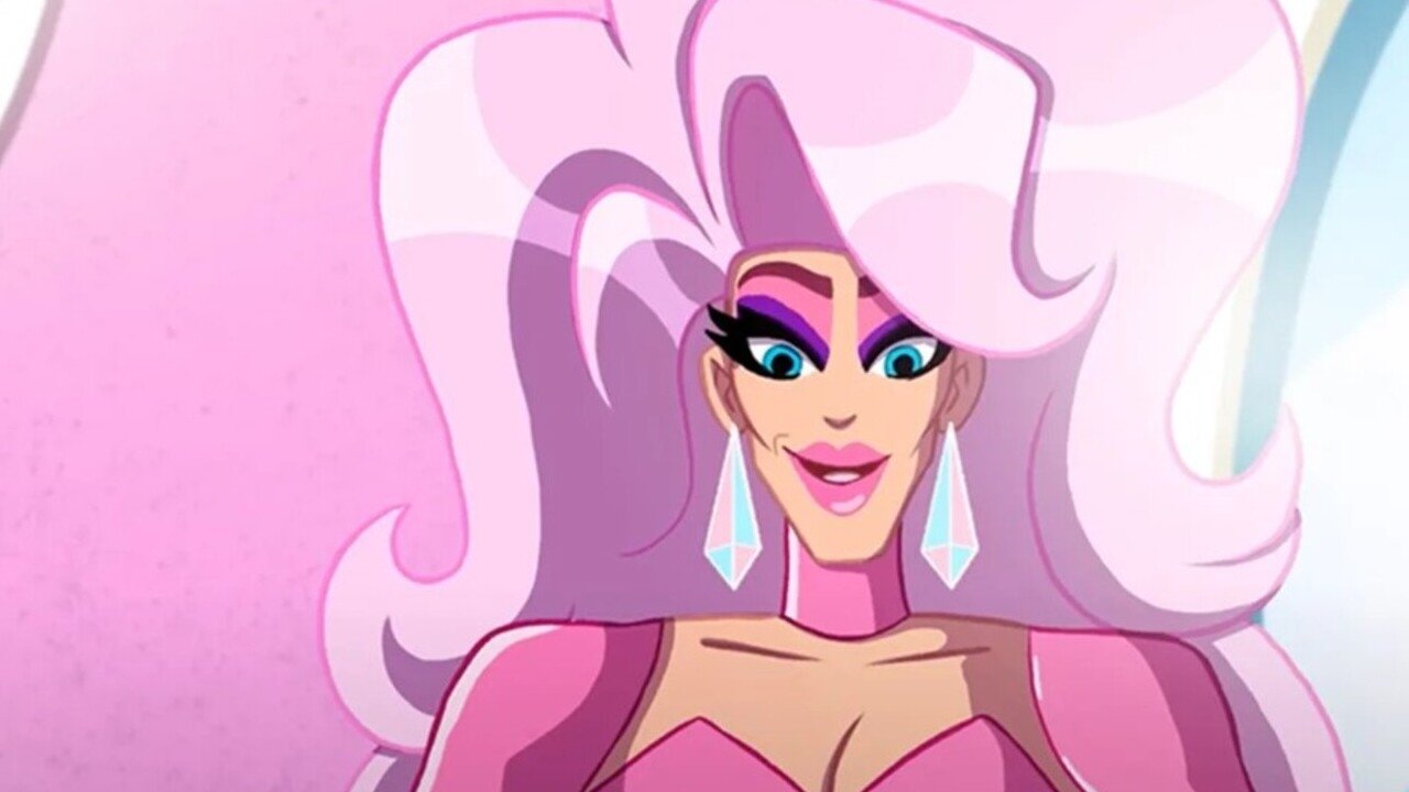 Maxxie LaWow: Drag Super-shero backdrop