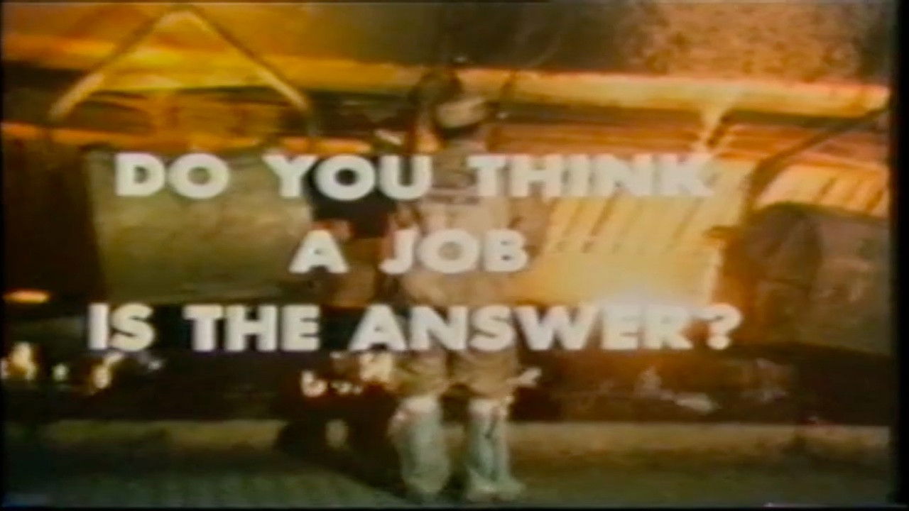 Do You Think A Job Is the Answer?