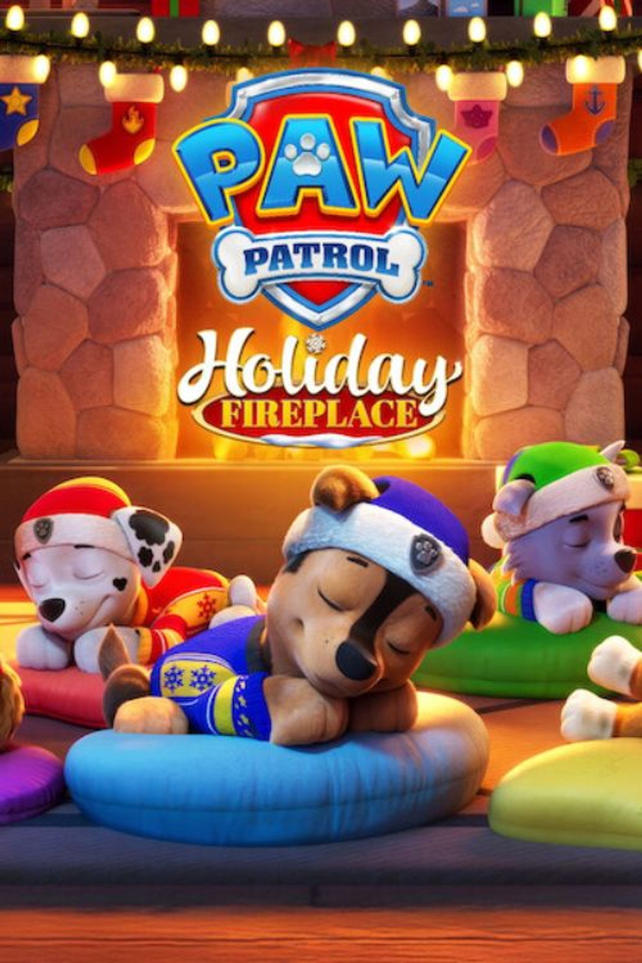 Paw Patrol - Holiday Fireplace