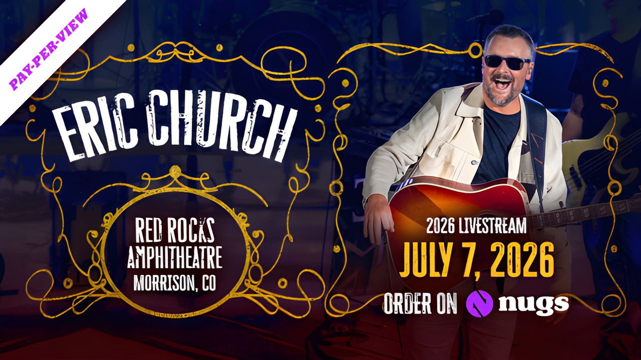 backdrop Eric Church - Live at Red Rocks Amphitheatre 7-07-2026