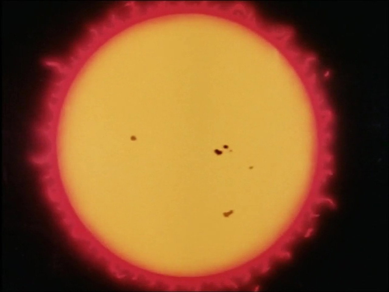 Acting cool of sun