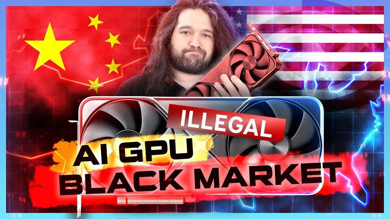 backdrop THE NVIDIA AI GPU BLACK MARKET