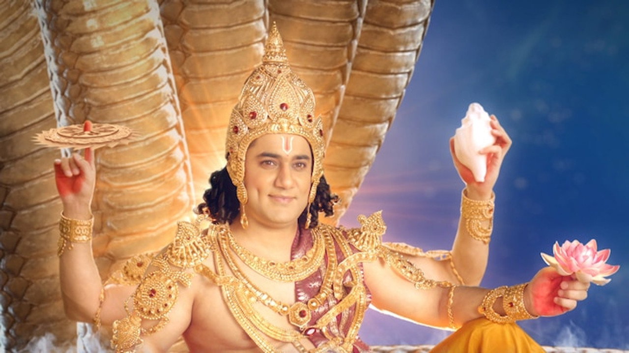 Lord Vishnu Is Happy