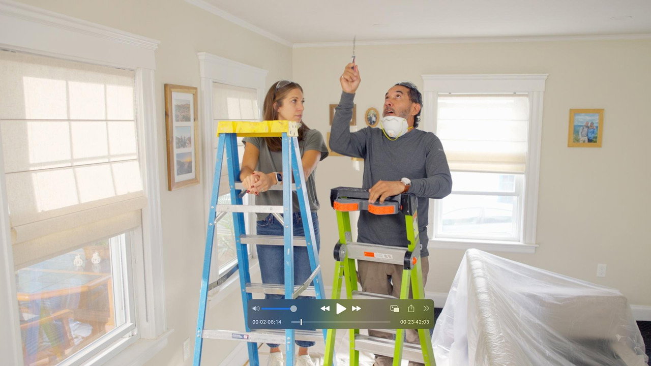 Paint Ceiling; Squeaky Floor