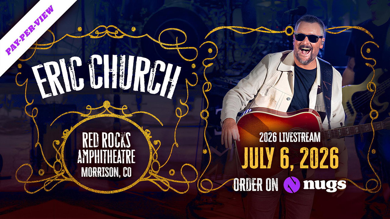 backdrop Eric Church - Live at Red Rocks Amphitheatre 7-06-2026
