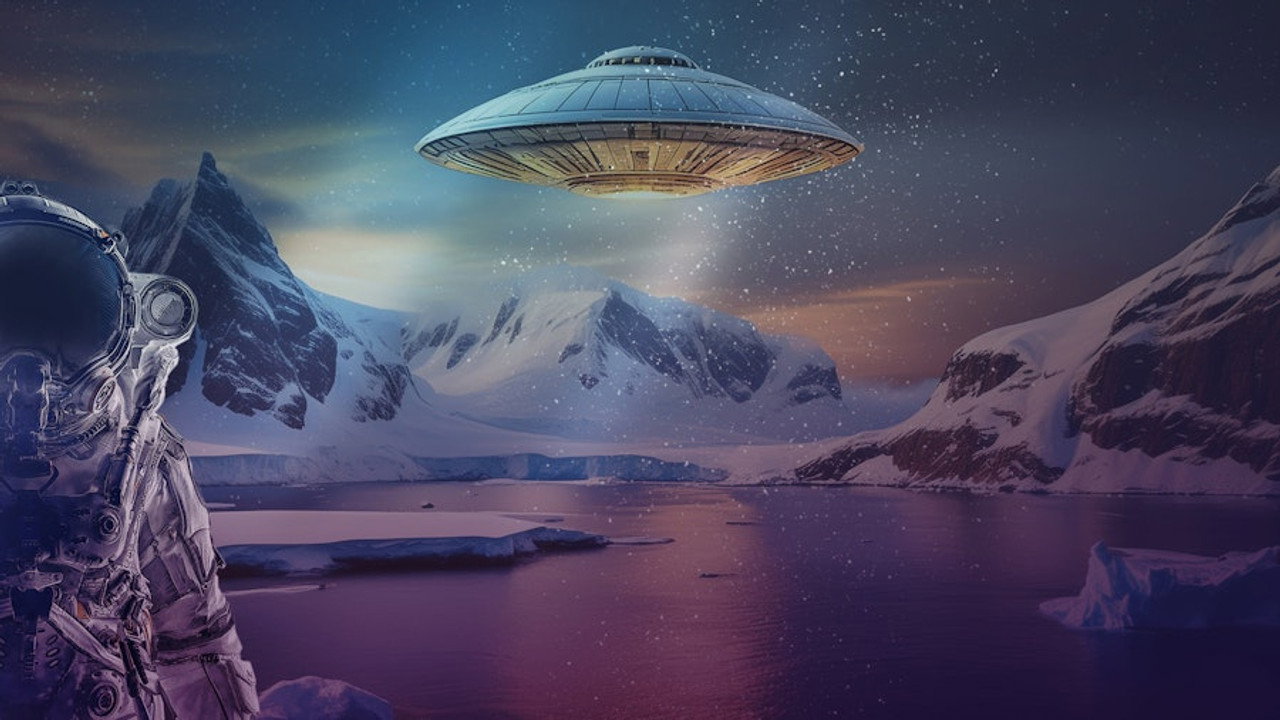 Grey Civilization Under Antarctica? Part 1