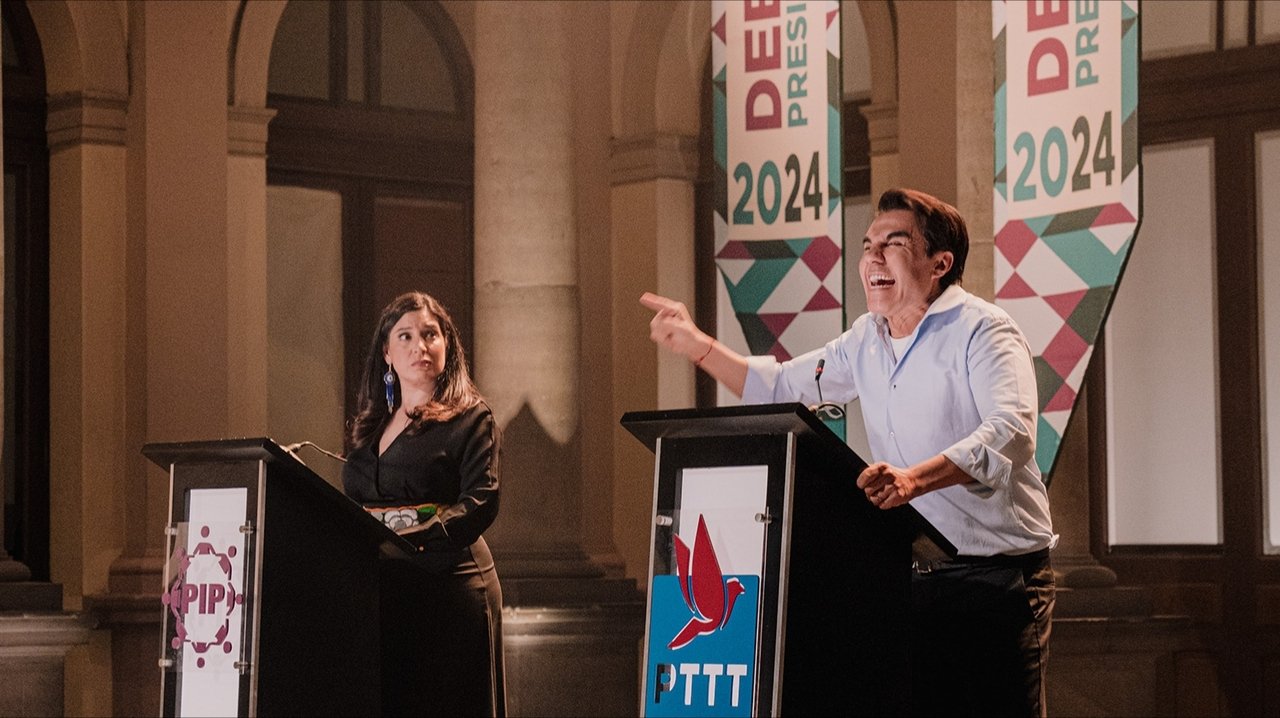 El candidato honesto backdrop