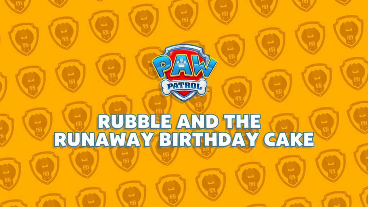 Rubble and the Runaway Birthday Cake