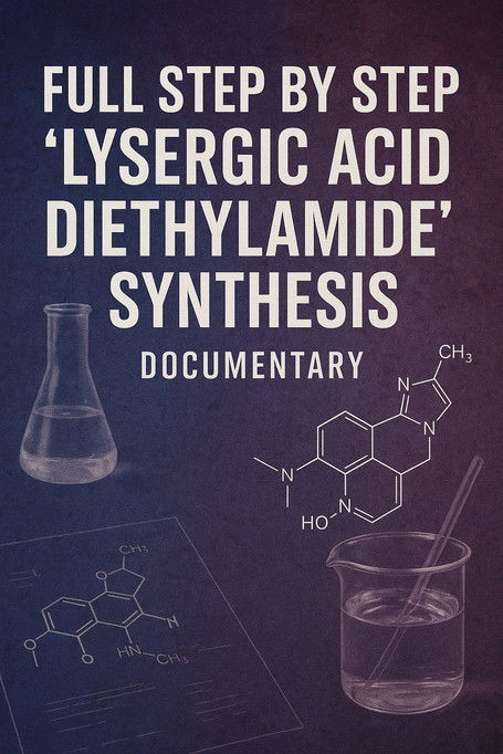 Full step by step "Lysergic acid diethylamide" synthesis