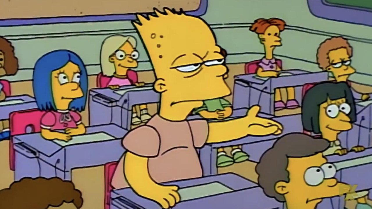 Escena de Bart reprueba