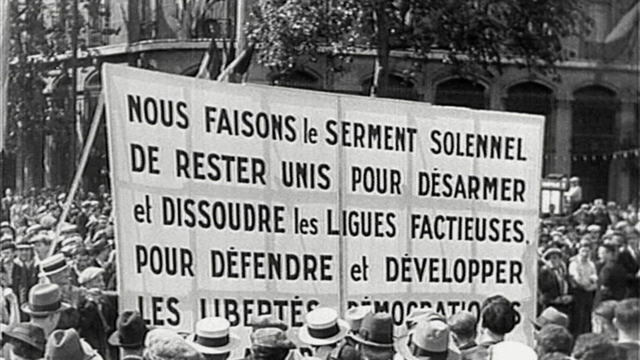 backdrop L'Europe des Fronts Populaires