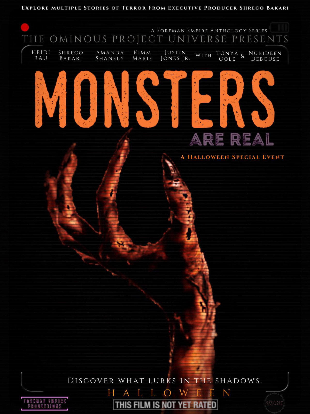 The Ominous Project Universe Presents: Monsters Are Real