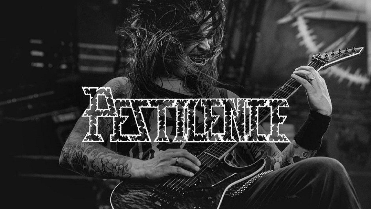 backdrop Pestilence au Hellfest 2019