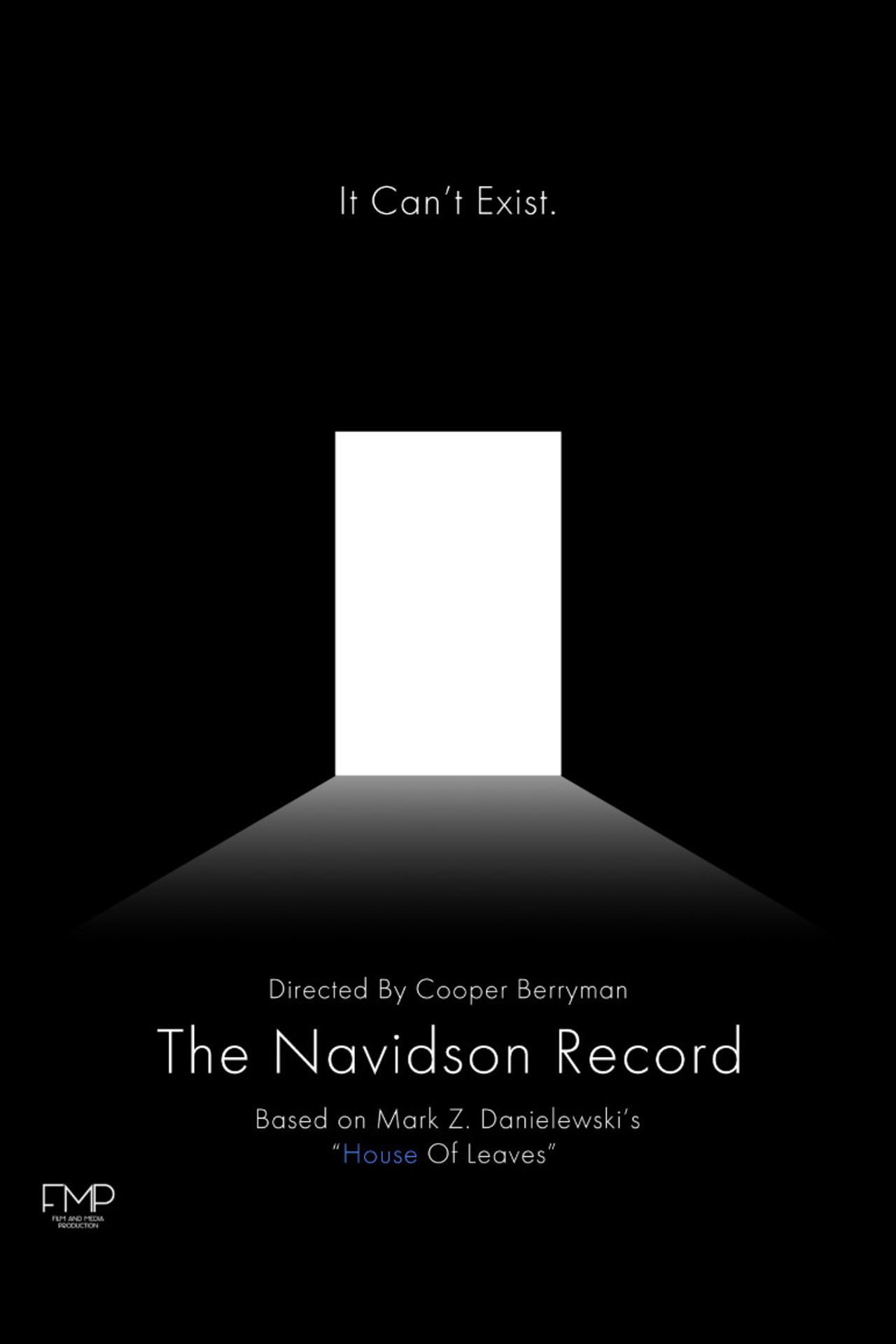 Cooper Berryman's The Navidson Record