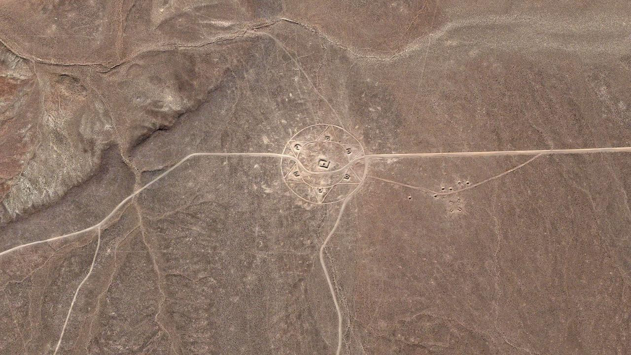 Strange Symbols in the Desert