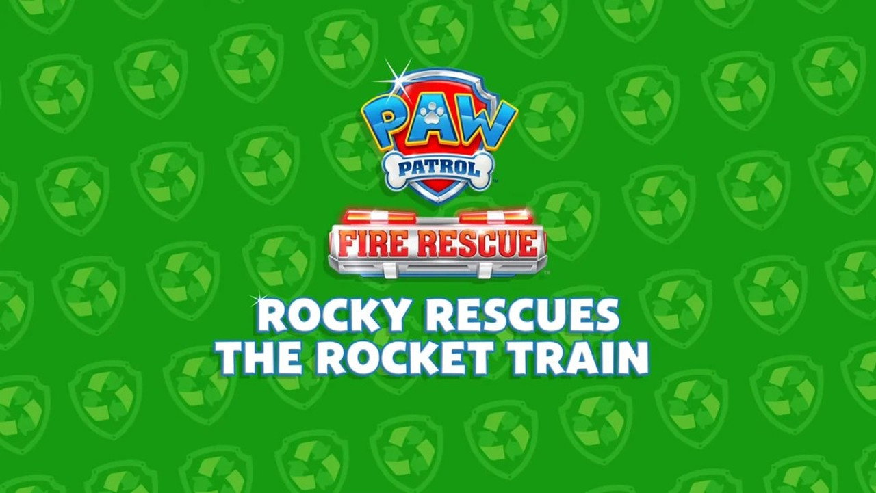 Fire Rescue: Rocky Rescues the Rocket Train