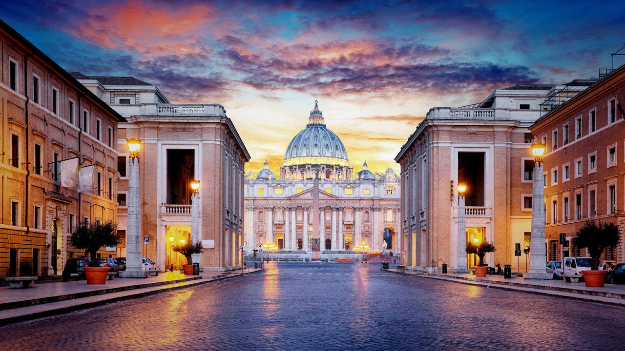 backdrop Building the Vatican: Secrets Behind the Holy City