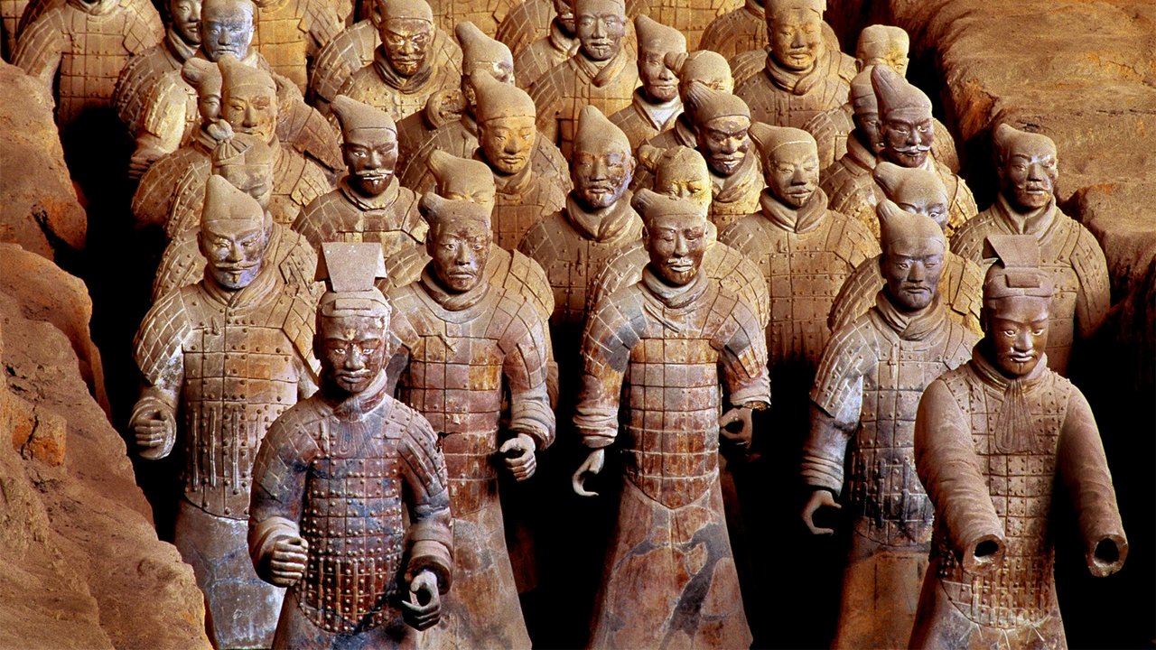Les Mystères des guerriers de terre cuite backdrop