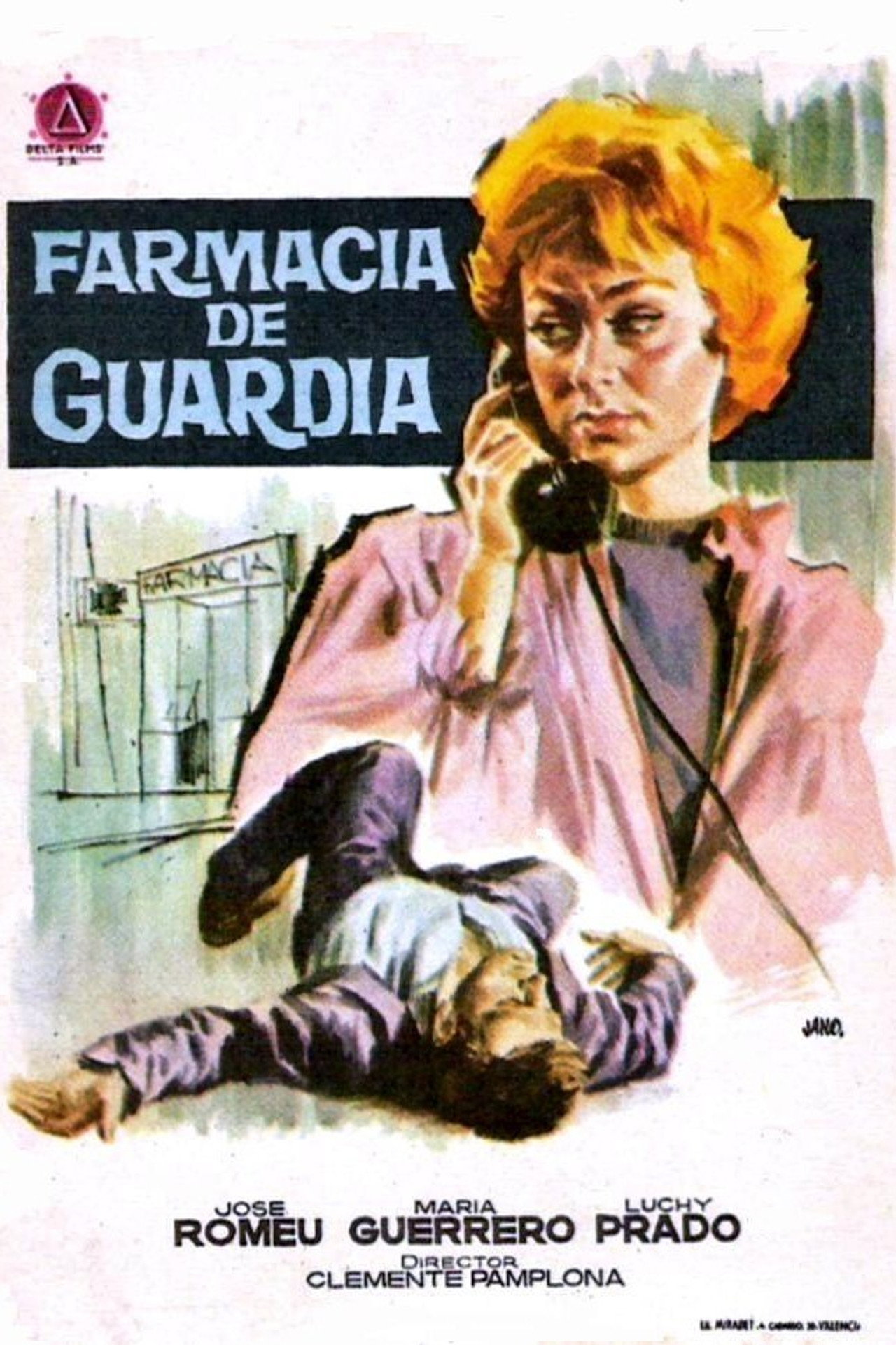 Farmacia de guardia Backdrop