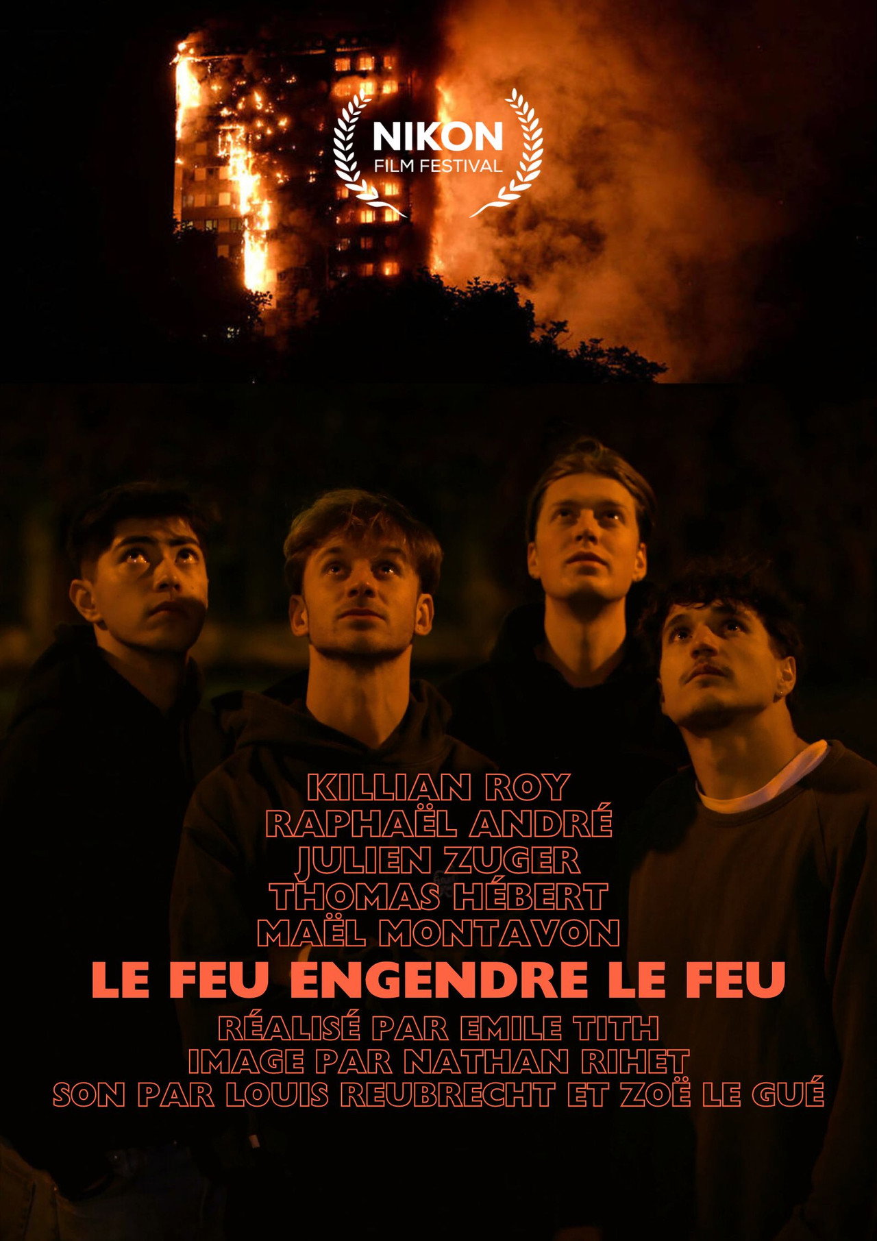 Le feu engendre le feu filmaffisch