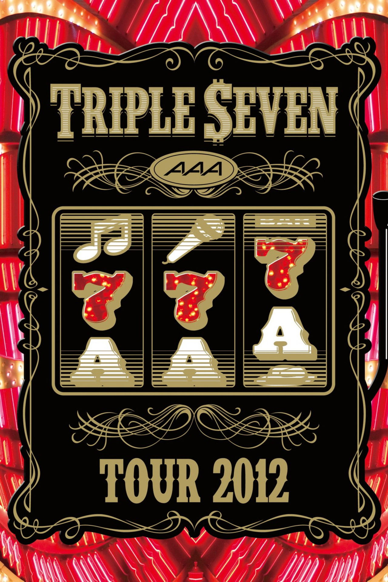 AAA TOUR 2012 -777- TRIPLE SEVEN Backdrop