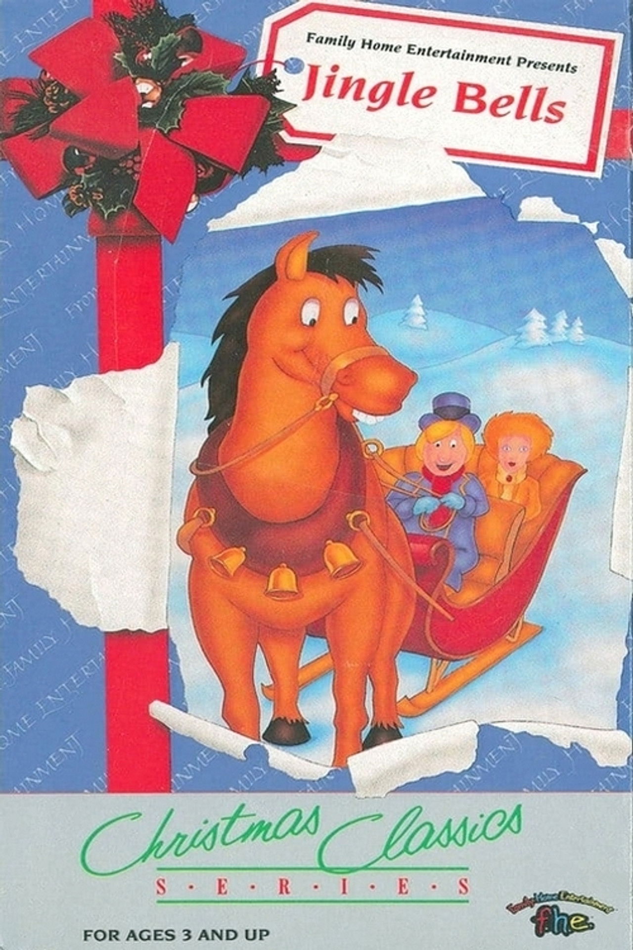 Jingle Bells Backdrop