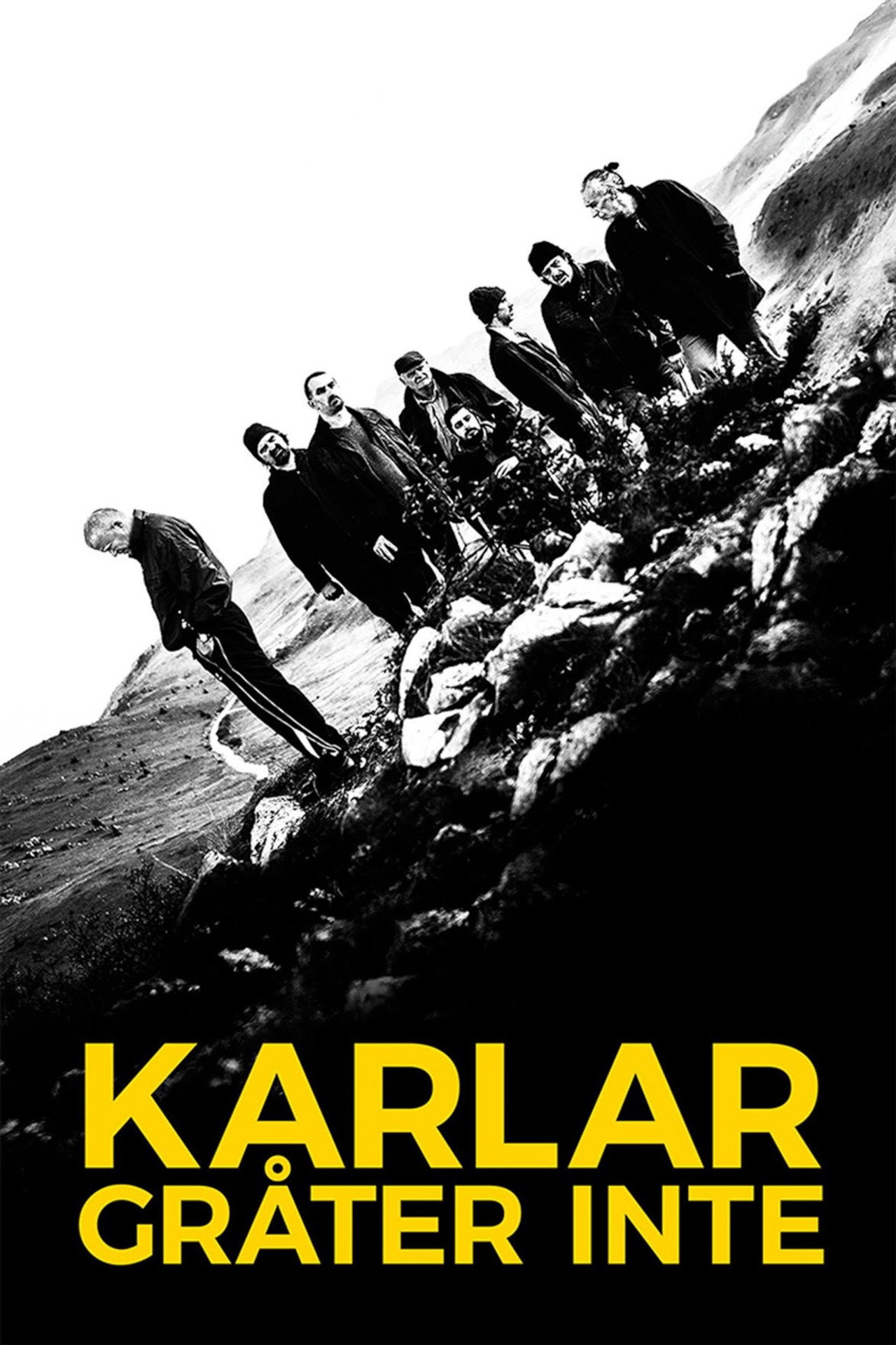 Karlar gråter inte filmaffisch