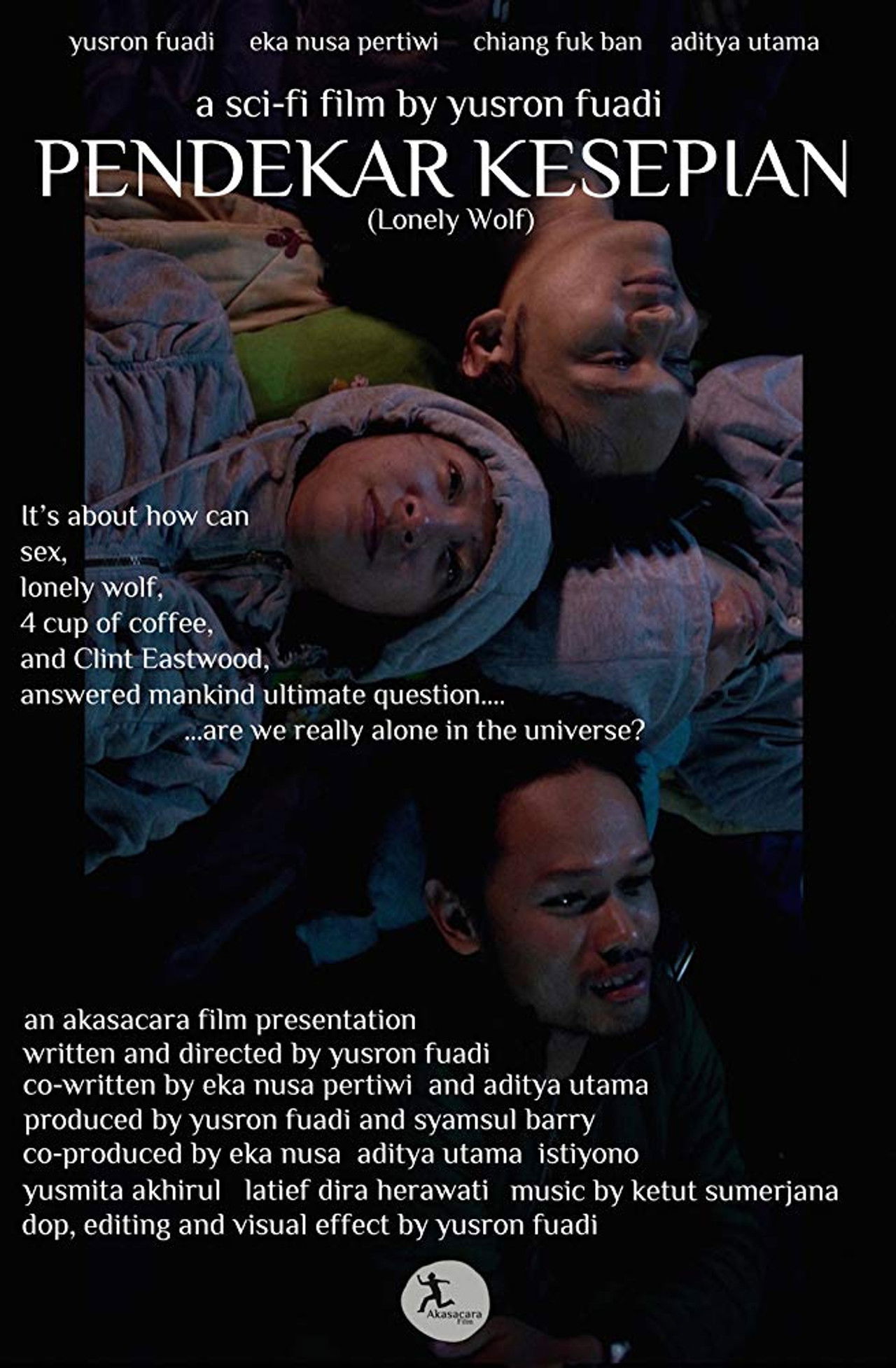 Lonely Wolf Backdrop