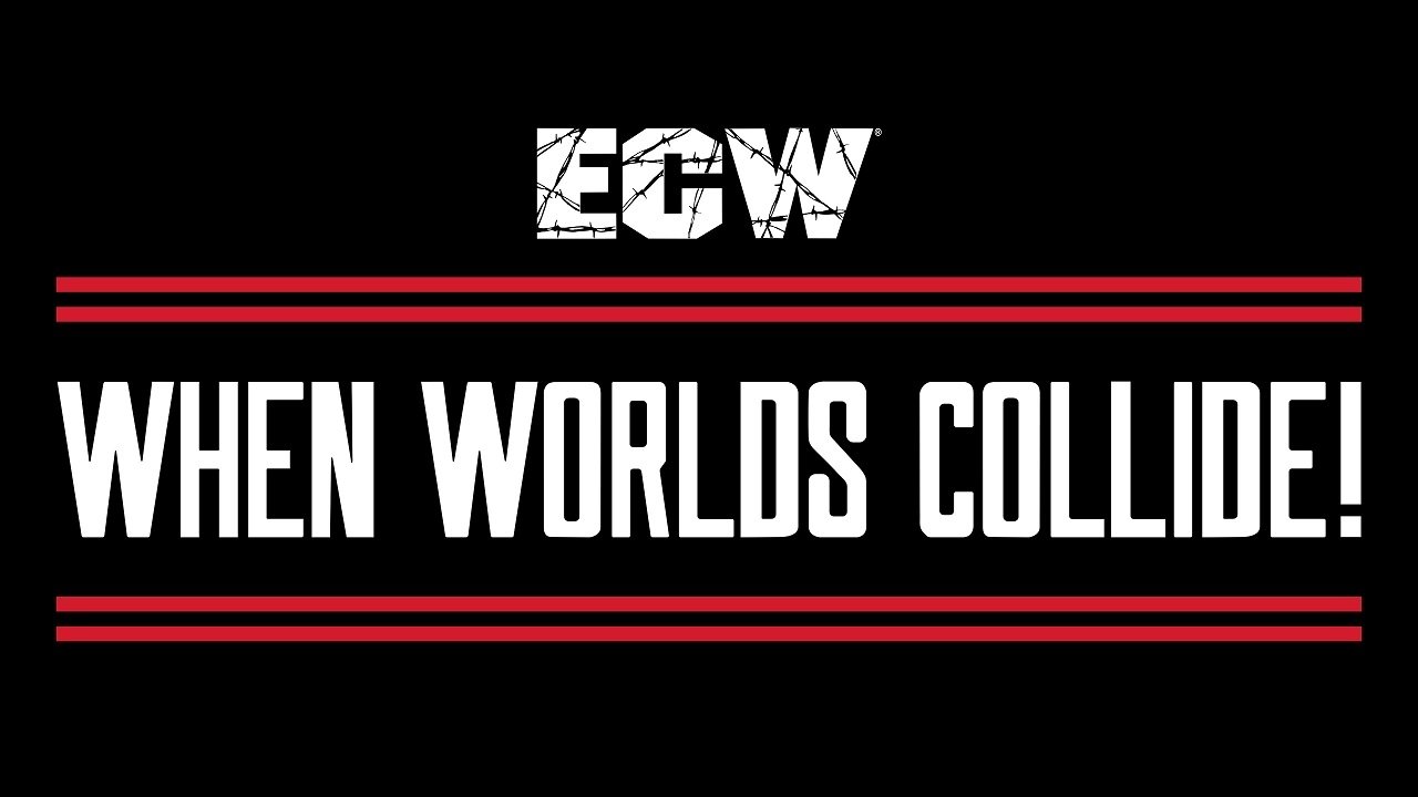 Scen från ECW When Worlds Collide