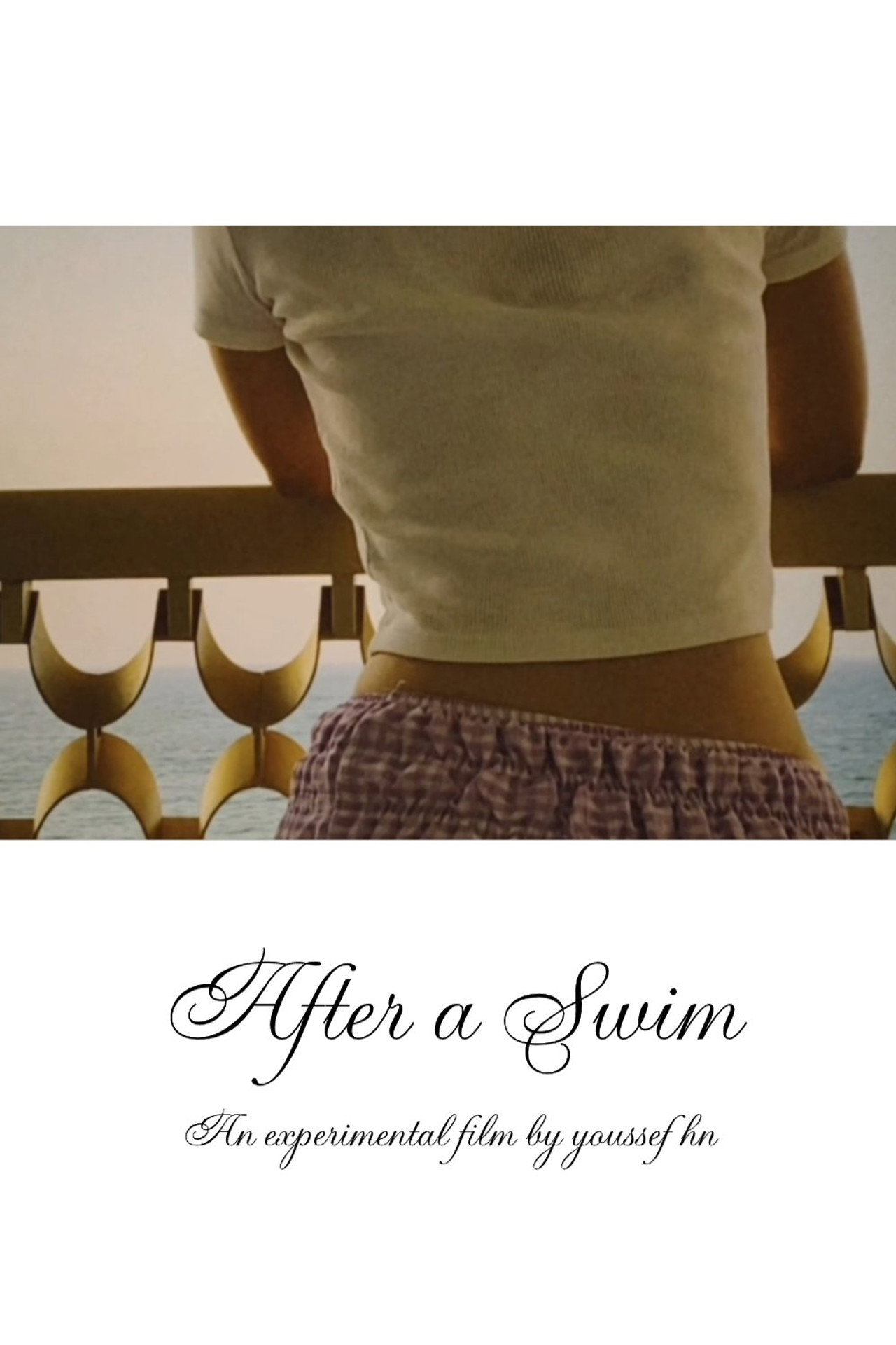 After a Swim poster