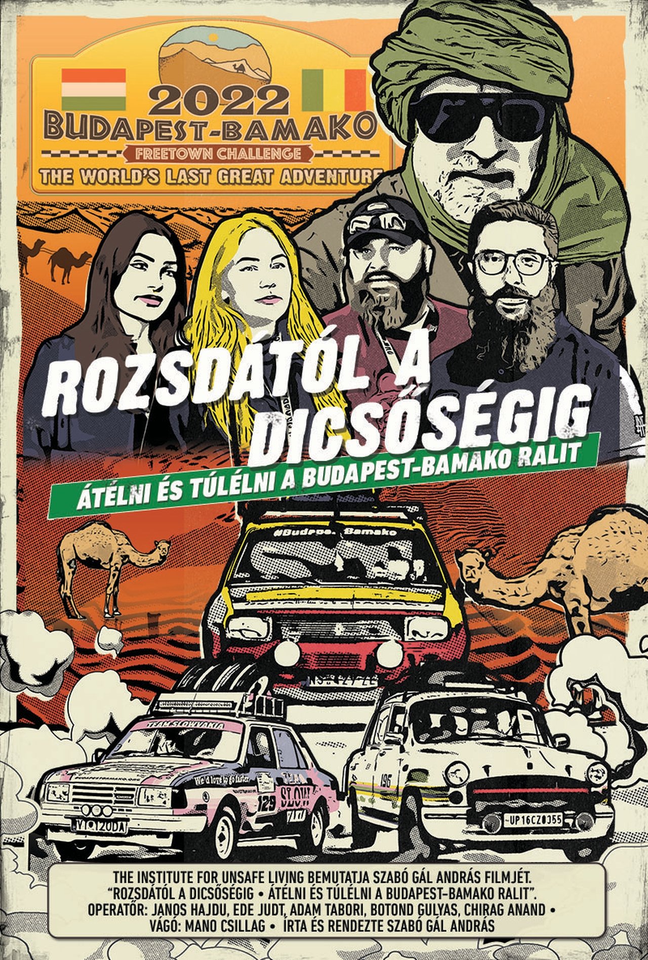 Rozsdától a dicsőségig - Átélni és túlélni a Budapest-Bamako ralit poster