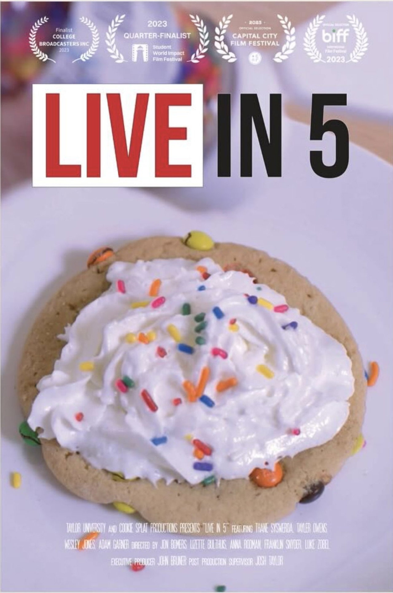 Live in 5 filmaffisch