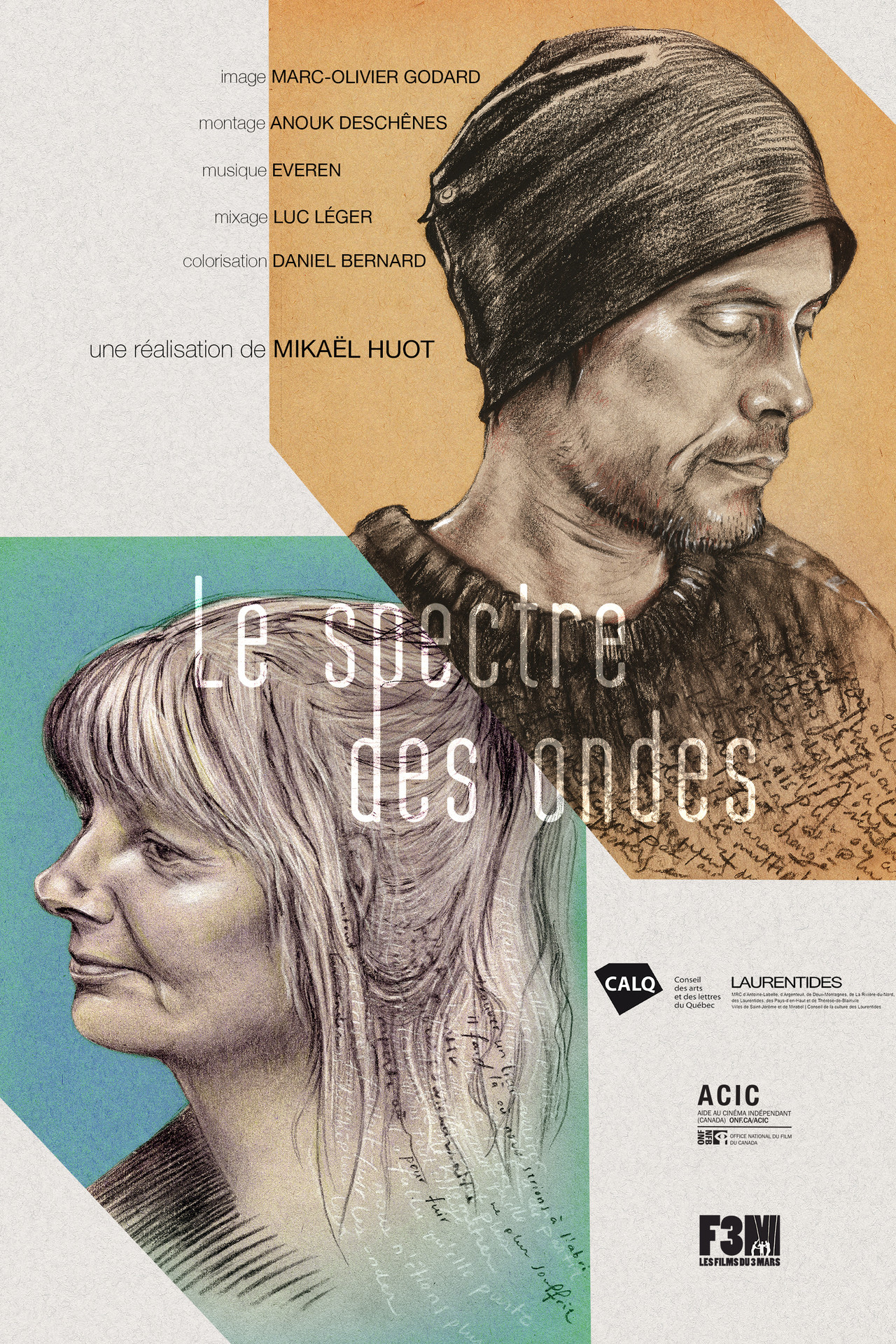 Le spectre des ondes filmaffisch