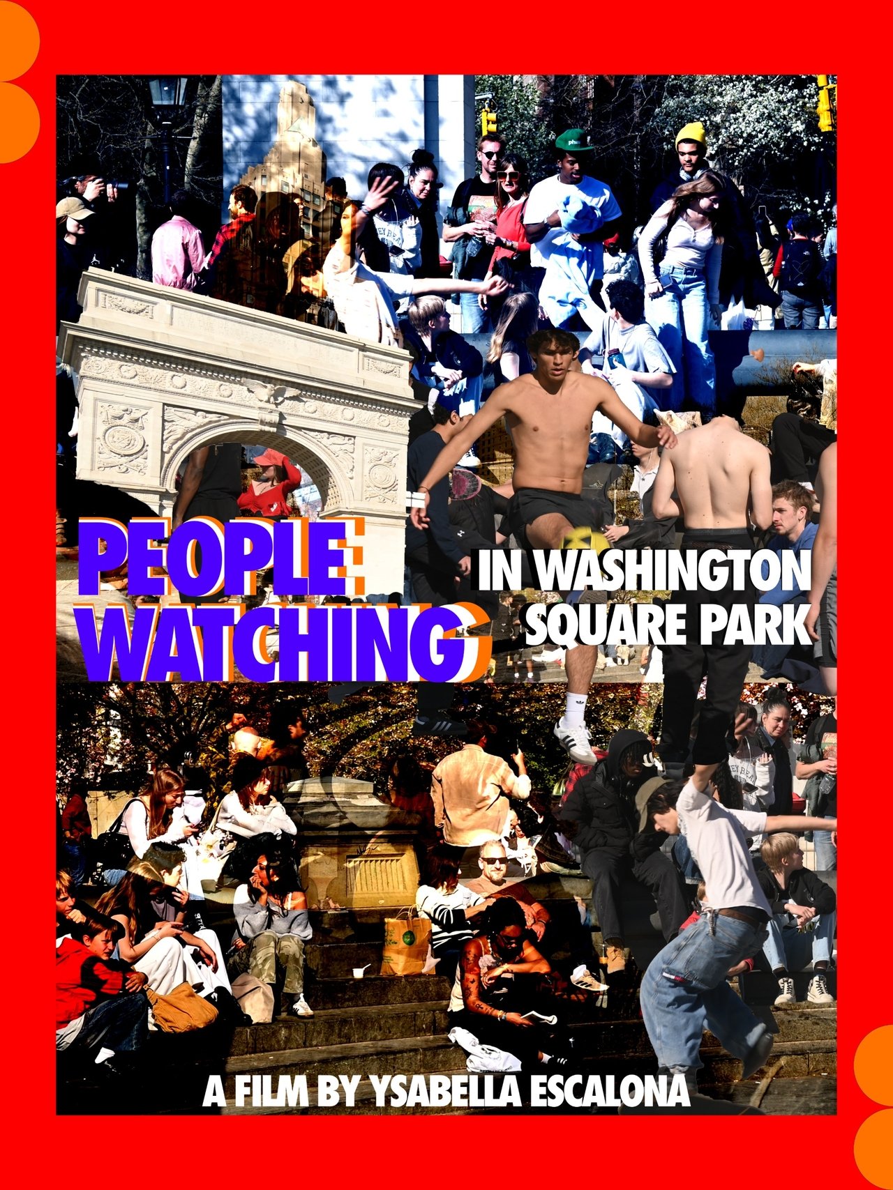 People Watching in Washington Square Park 2025