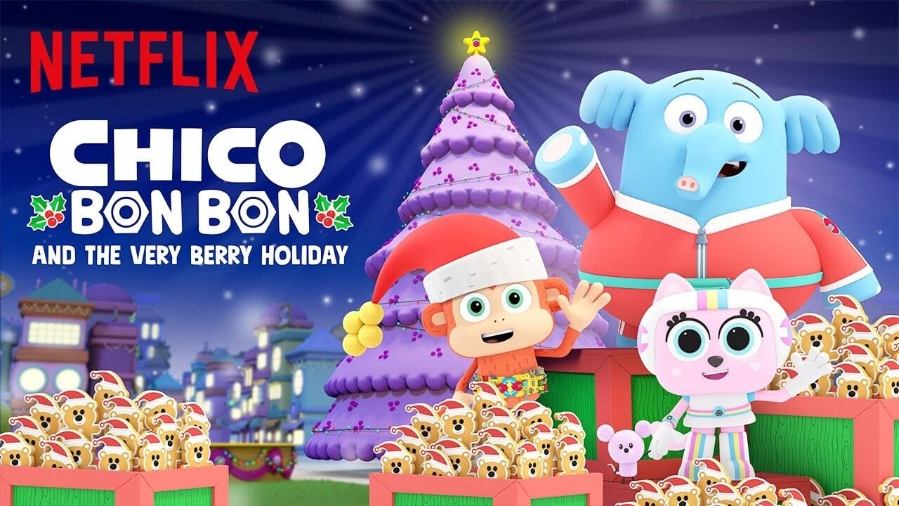 Chico Bon Bon and the Very Berry Holiday background