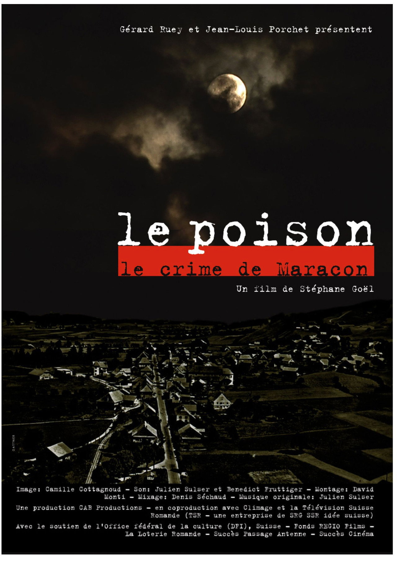 Le Poison - Le Crime de Maracon filmaffisch
