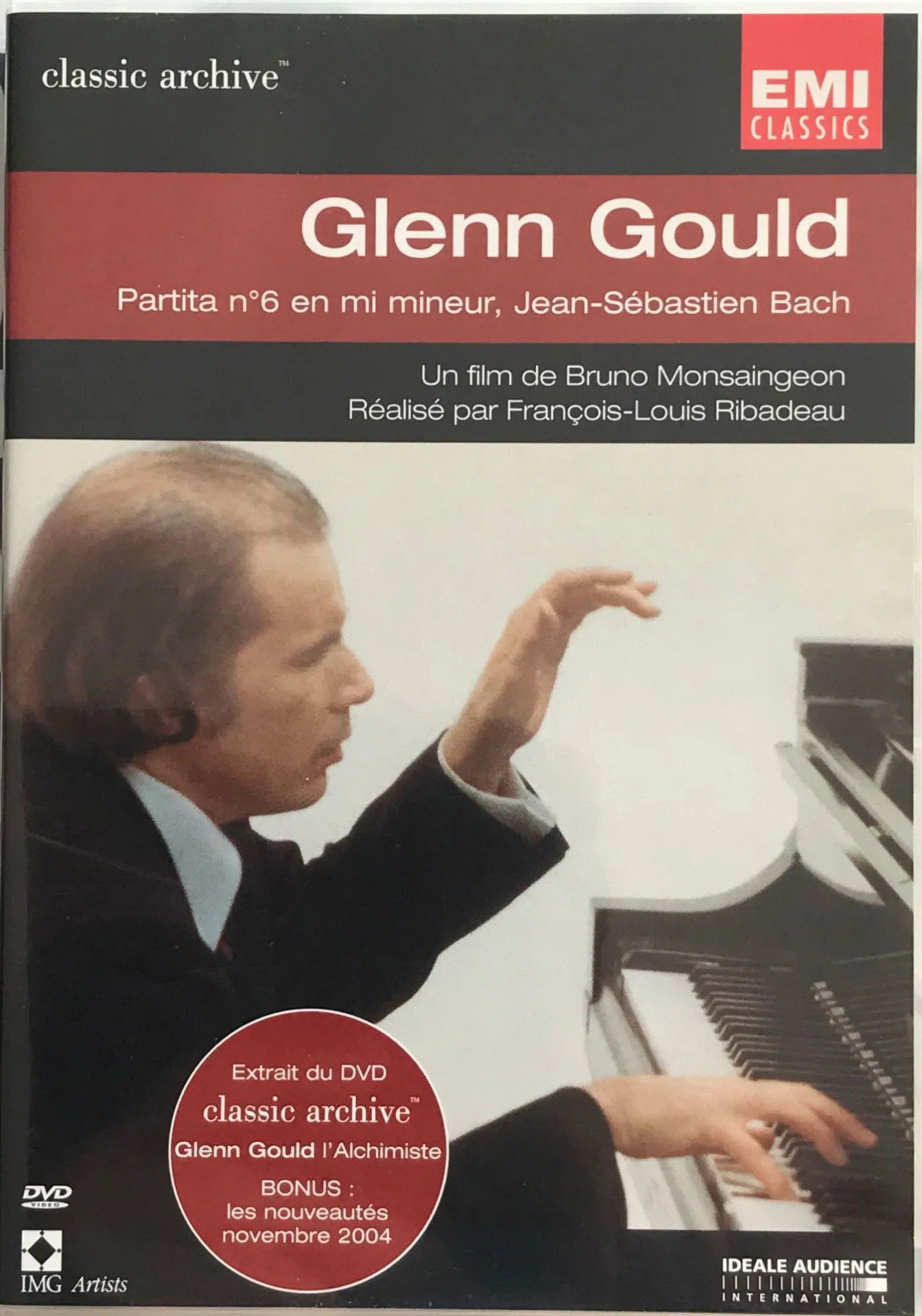 Glenn Gould - Partita no. 6 in E minor, J.S. Bach Backdrop
