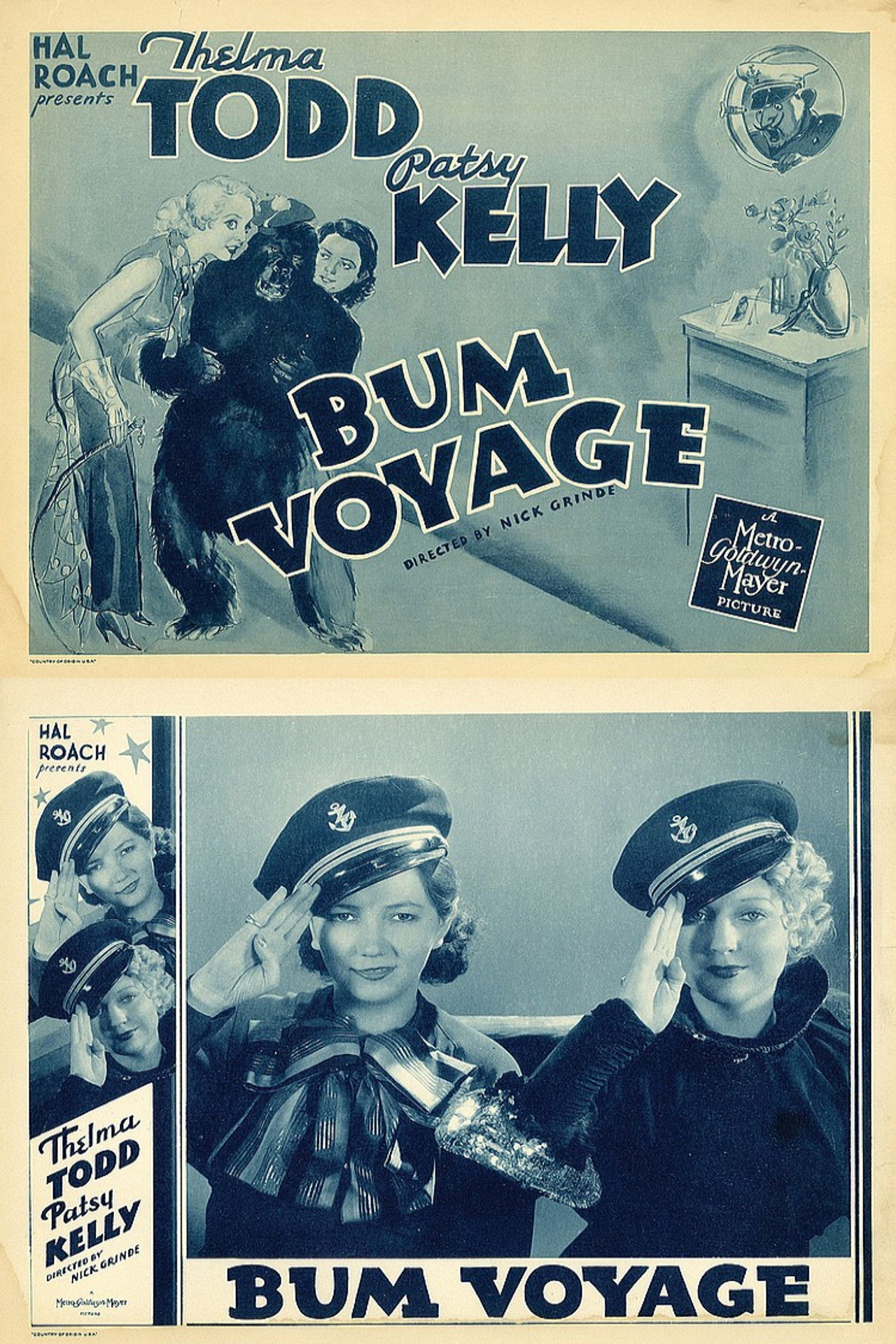 Bum Voyage Backdrop