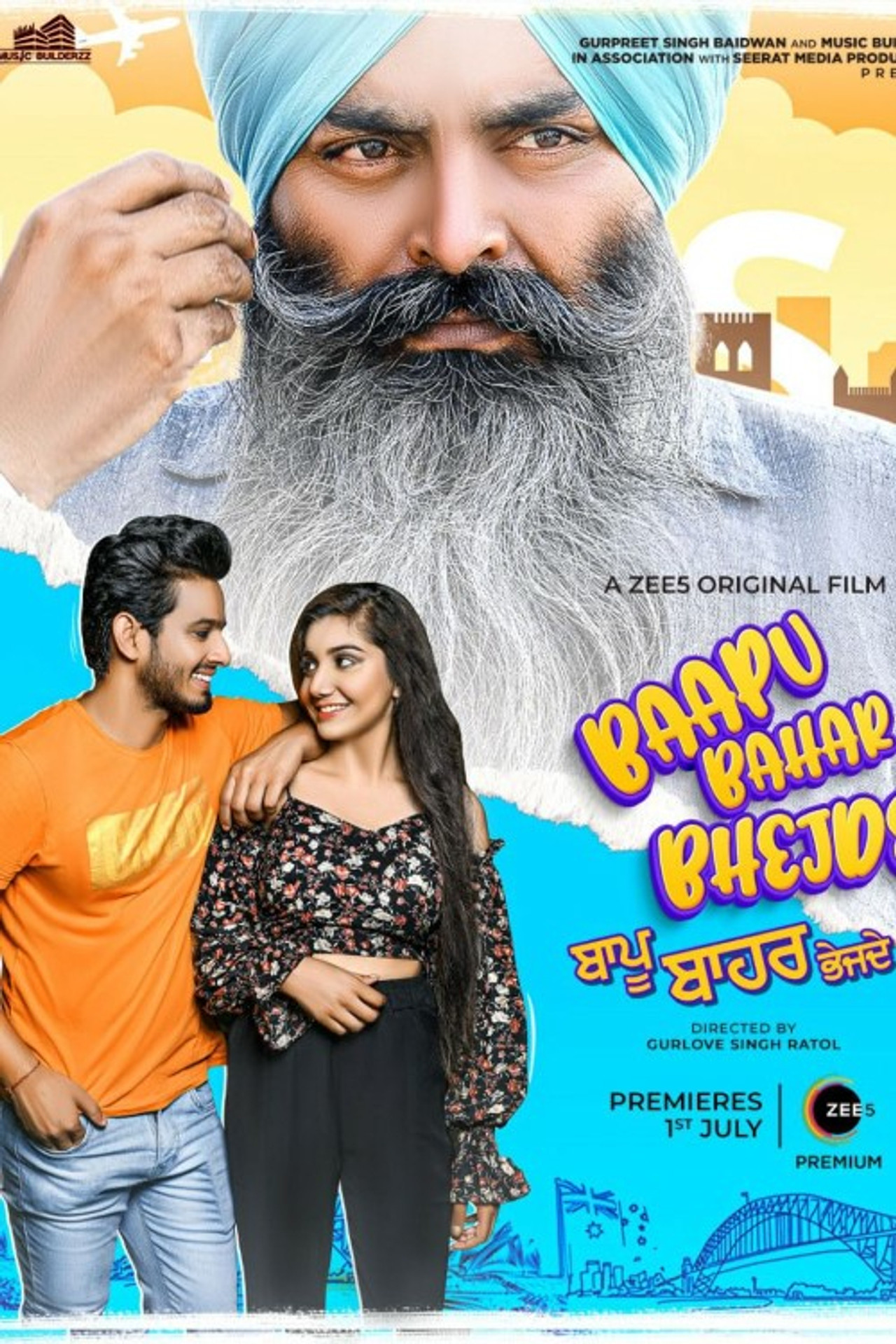 Baapu Bahar Bhejde filmaffisch