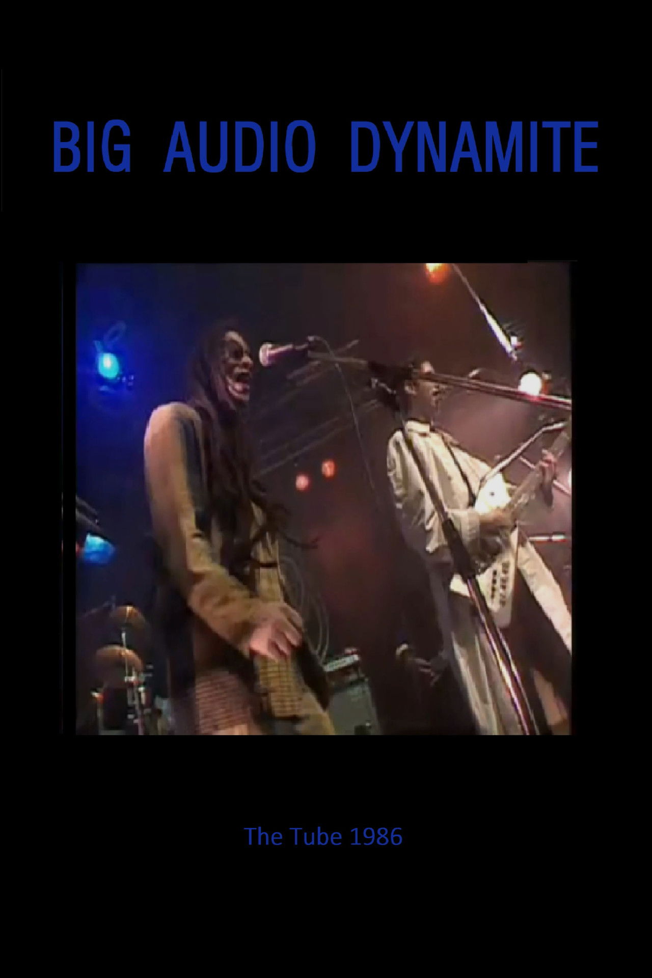 Big Audio Dynamite: The Tube 1986 Backdrop