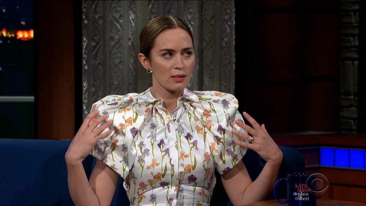 The Late Show with Stephen Colbert - Season 6 Episode 159 : Emily Blunt, Bob Costas