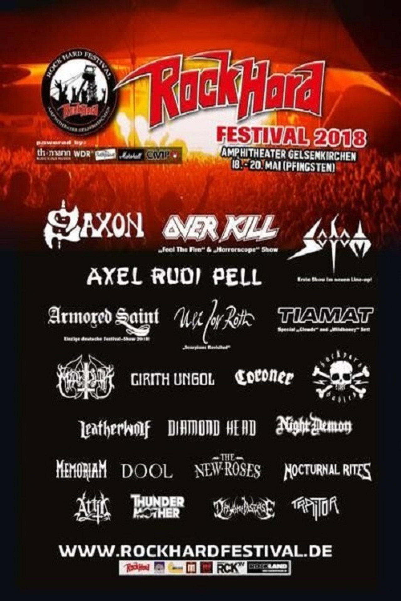Armored Saint: Live at Rock Hard Festival filmaffisch