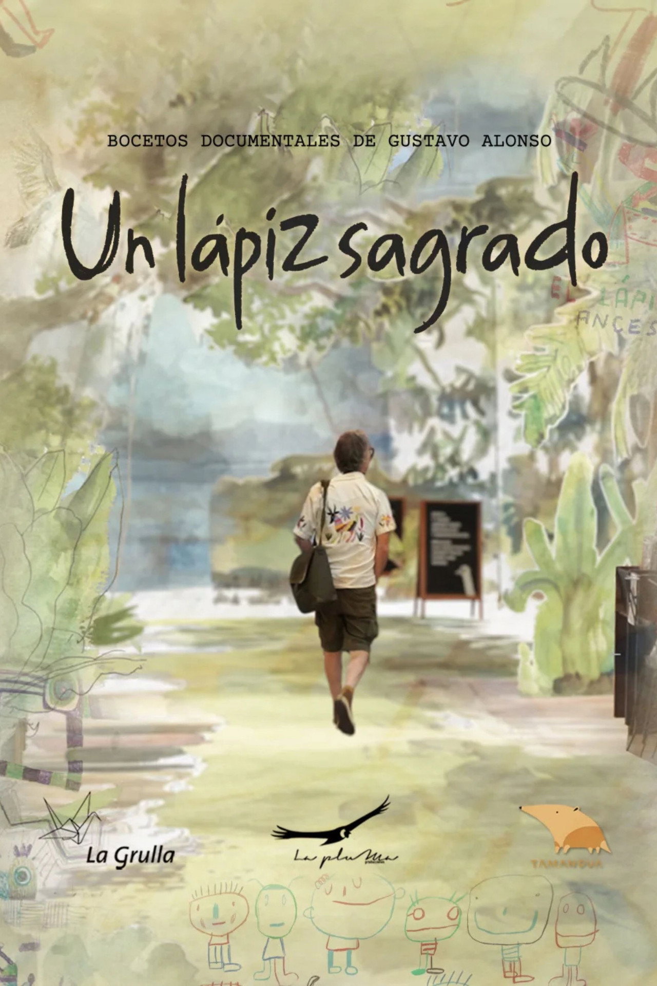 Un lápiz sagrado Backdrop
